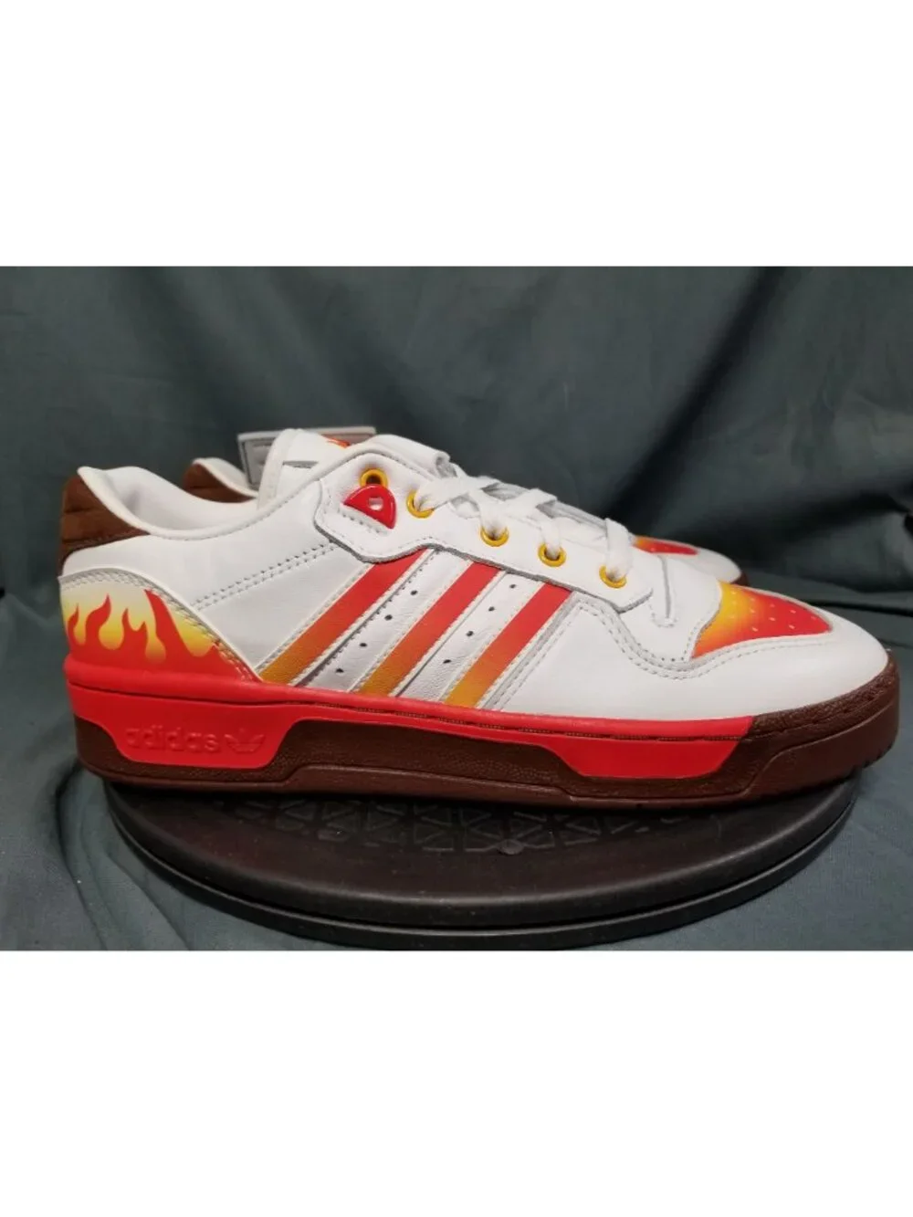 Adidas Rivalry Low Demon Slayer Rengoku JI3310 Men's Size 8.5 NEW NO BOX!